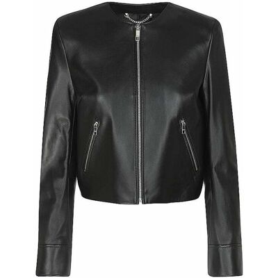 Boss Lederjacke SADENITA schwarz 38 W Boss Lederjacke SADENITA schwarz 38 W