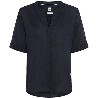 BRAX Leinenblusenshirt VERI dunkelblau 40 W BRAX Leinenblusenshirt VERI dunkelblau 40 W