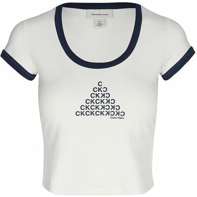 Calvin KLEIN JEANS T-Shirt weiss M W Calvin KLEIN JEANS T-Shirt weiss M W
