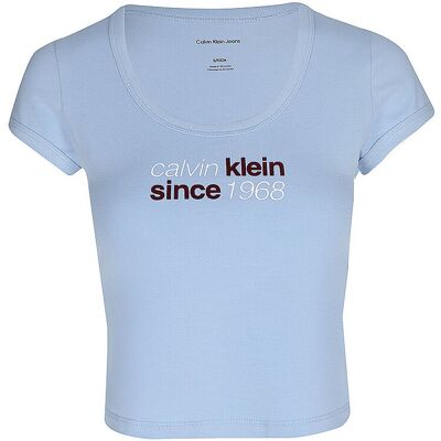 Calvin KLEIN JEANS T-Shirt hellblau S W Calvin KLEIN JEANS T-Shirt hellblau S W