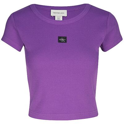 Calvin KLEIN JEANS T-Shirt lila XS W Calvin KLEIN JEANS T-Shirt lila XS W