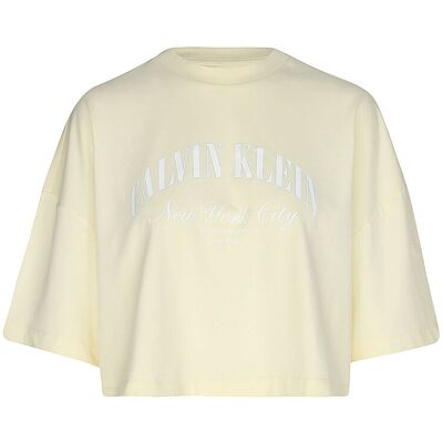 Calvin KLEIN JEANS T-Shirt gelb L W Calvin KLEIN JEANS T-Shirt gelb L W