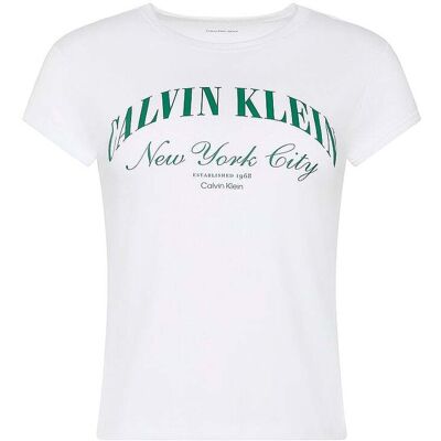 Calvin KLEIN JEANS T-Shirt weiss L W Calvin KLEIN JEANS T-Shirt weiss L W