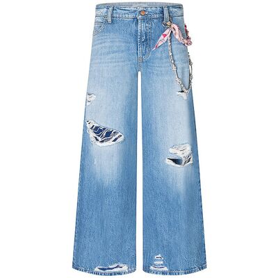 CAMBIO Jeans Wide Leg hellblau 42/L30 W CAMBIO Jeans Wide Leg hellblau 42/L30 W