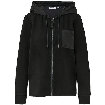 COMMA IDENTITY Sweatjacke schwarz 42 W COMMA IDENTITY Sweatjacke schwarz 42 W