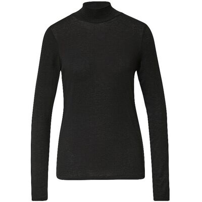 COMMA Rollkragenshirt schwarz 34 W COMMA Rollkragenshirt schwarz 34 W
