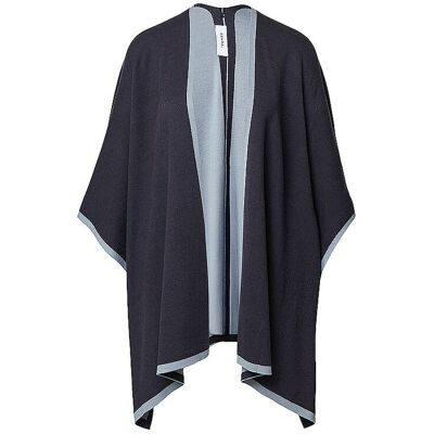 COMMA Cape - Poncho dunkelblau W COMMA Cape - Poncho dunkelblau W