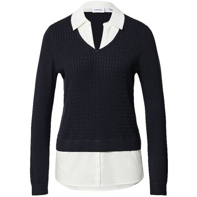 COMMA Pullover dunkelblau 36 W COMMA Pullover dunkelblau 36 W