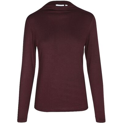 COMMA Langarmshirt dunkelrot 46 W COMMA Langarmshirt dunkelrot 46 W