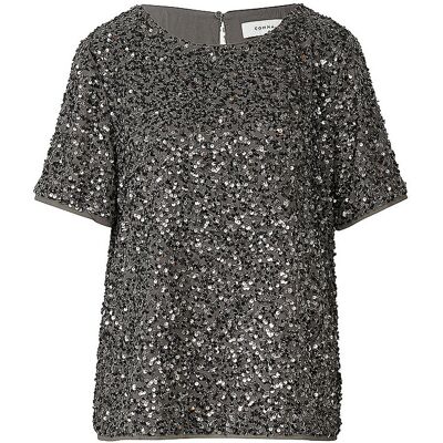 COMMA Blusenshirt grau 44 W COMMA Blusenshirt grau 44 W