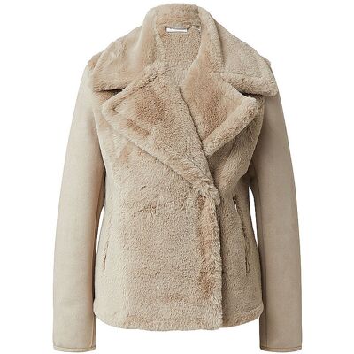 COMMA Jacke in Felloptik camel 40 W COMMA Jacke in Felloptik camel 40 W