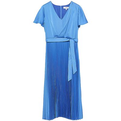 COMMA Midikleid blau 32 W COMMA Midikleid blau 32 W