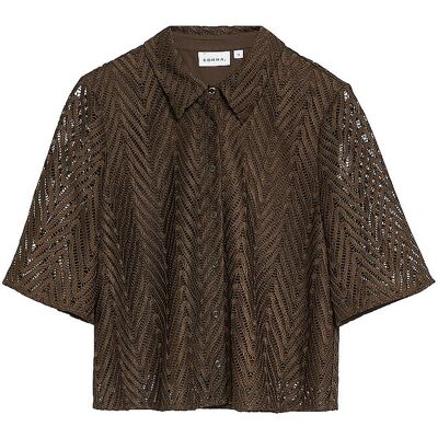 COMMA Bluse braun 44 W COMMA Bluse braun 44 W