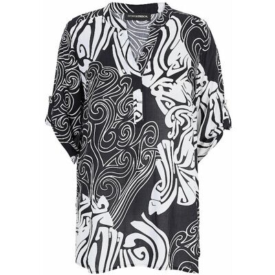 DORIS STREICH Bluse schwarz 52 W DORIS STREICH Bluse schwarz 52 W
