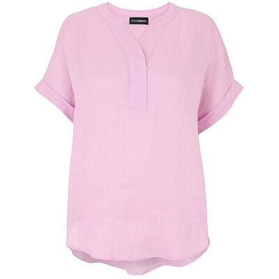 DORIS STREICH Leinenbluse rosa 38 W DORIS STREICH Leinenbluse rosa 38 W