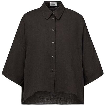 DRYKORN Leinenbluse YARIKA 1 braun 38 W DRYKORN Leinenbluse YARIKA 1 braun 38 W