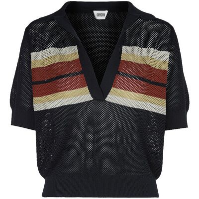DRYKORN Poloshirt DYLAI 10 dunkelblau S W DRYKORN Poloshirt DYLAI 10 dunkelblau S W