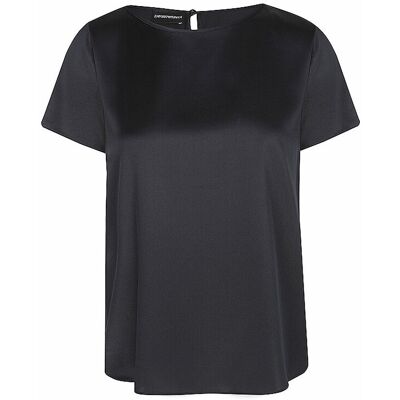 Giorgio Armani EMPORIO ARMANI Blusenshirt dunkelblau 42 W Giorgio Armani EMPORIO ARMANI Blusenshirt dunkelblau 42 W