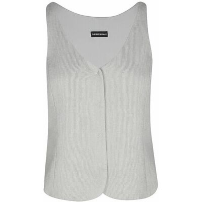 Giorgio Armani EMPORIO ARMANI Gilet grau 38 W Giorgio Armani EMPORIO ARMANI Gilet grau 38 W
