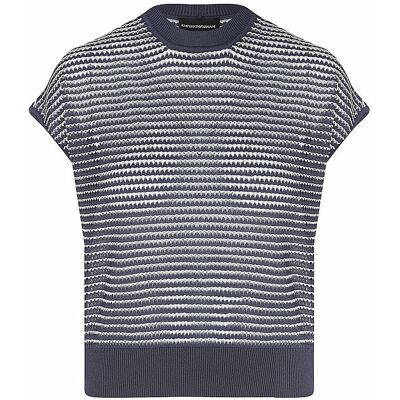 Giorgio Armani EMPORIO ARMANI Pullunder blau XS W Giorgio Armani EMPORIO ARMANI Pullunder blau XS W