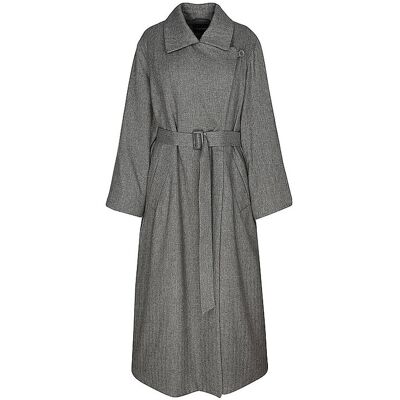 Giorgio Armani EMPORIO ARMANI Trenchcoat grau 36 W Giorgio Armani EMPORIO ARMANI Trenchcoat grau 36 W