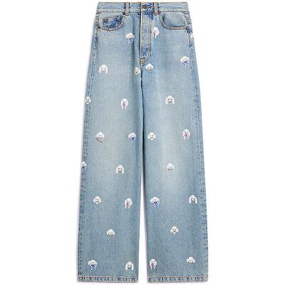 FIORUCCI Jeans Wide Leg hellblau 26 W FIORUCCI Jeans Wide Leg hellblau 26 W