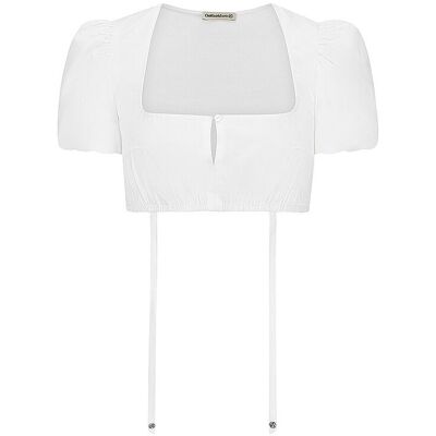 GOTTSEIDANK Dirndlbluse creme 40 W GOTTSEIDANK Dirndlbluse creme 40 W