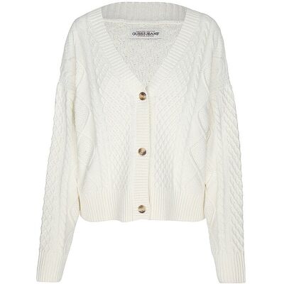 Guess Cardigan creme S W Guess Cardigan creme S W