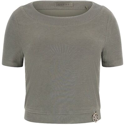 Guess T-Shirt PRISCA JEWEL grau M W Guess T-Shirt PRISCA JEWEL grau M W