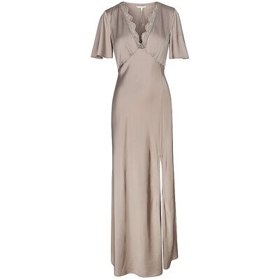 Guess Maxikleid MARTINE hellbraun S W Guess Maxikleid MARTINE hellbraun S W