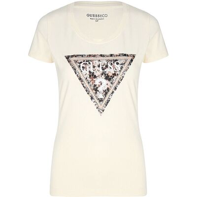Guess T-Shirt creme XL W Guess T-Shirt creme XL W