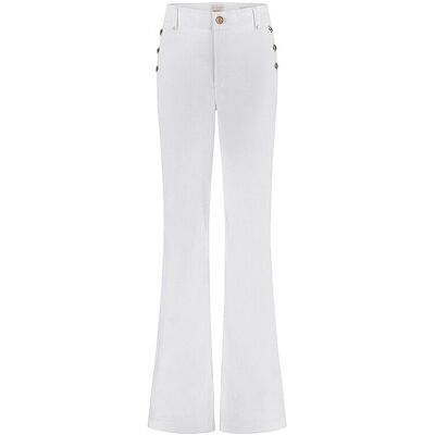 Guess Hose Flared Fit weiss 29 W Guess Hose Flared Fit weiss 29 W