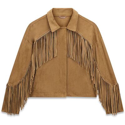 Guess Jacke in Lederoptik IBBY camel XS/S W Guess Jacke in Lederoptik IBBY camel XS/S W