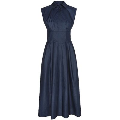 Guess Midikleid dunkelblau S W Guess Midikleid dunkelblau S W