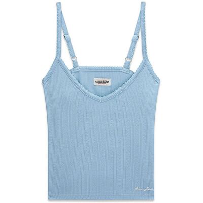 Guess Top hellblau M W Guess Top hellblau M W