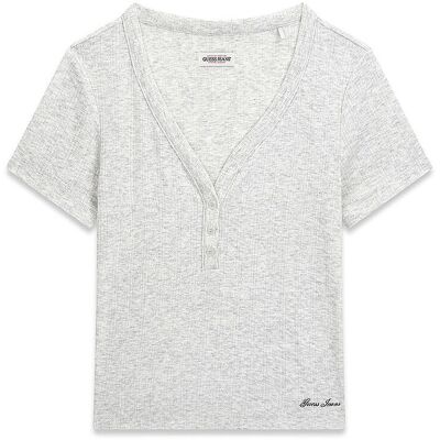 Guess T-Shirt hellgrau M W Guess T-Shirt hellgrau M W