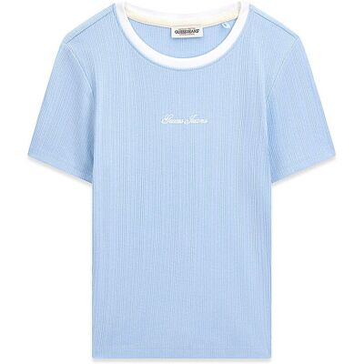 Guess T-Shirt hellblau L W Guess T-Shirt hellblau L W