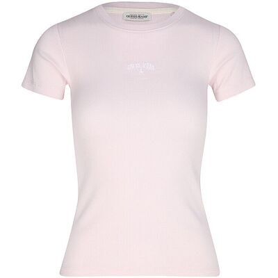 Guess T-Shirt EMBRO rosa XS W Guess T-Shirt EMBRO rosa XS W