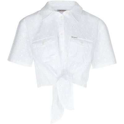 Guess Bluse weiss L W Guess Bluse weiss L W