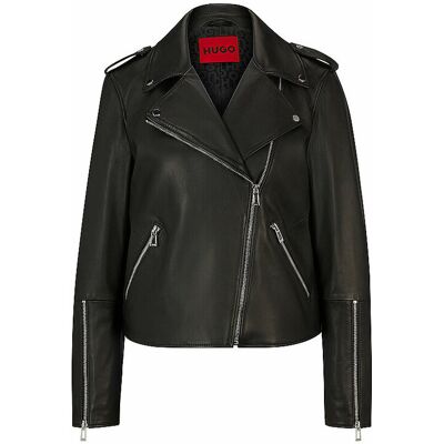 HUGO Lederjacke LUJANA schwarz M W HUGO Lederjacke LUJANA schwarz M W
