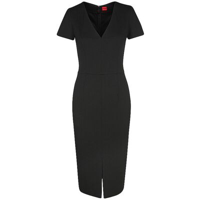 HUGO Midikleid KALAMARA schwarz 42 W HUGO Midikleid KALAMARA schwarz 42 W