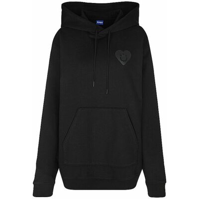 HUGO Kapuzensweater - Hoodie DEJANDRA_B schwarz M W HUGO Kapuzensweater - Hoodie DEJANDRA_B schwarz M W