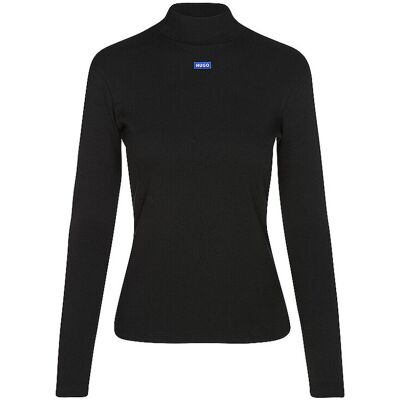 HUGO Rollkragenpullover schwarz L W HUGO Rollkragenpullover schwarz L W