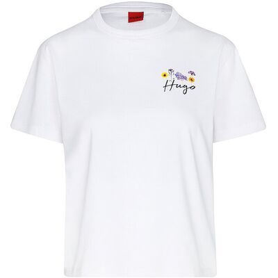 HUGO T-Shirt DESTREL_4 weiss M W HUGO T-Shirt DESTREL_4 weiss M W