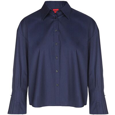 HUGO Bluse EGGY dunkelblau 42 W HUGO Bluse EGGY dunkelblau 42 W