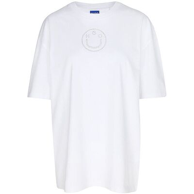 HUGO T-Shirt OVERSIZED _TEE_B_9 weiss M W HUGO T-Shirt OVERSIZED _TEE_B_9 weiss M W