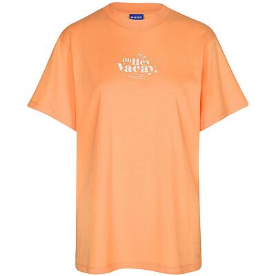 HUGO T-Shirt orange S W HUGO T-Shirt orange S W