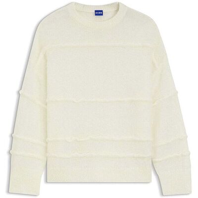 HUGO Pullover weiss M W HUGO Pullover weiss M W