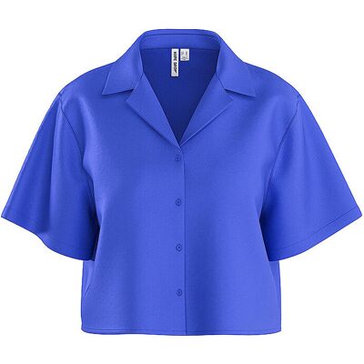 HYPEDROP Bluse HDPRUE blau L W HYPEDROP Bluse HDPRUE blau L W
