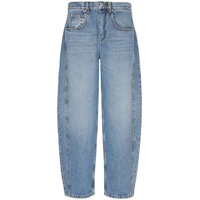 ISABEL MARANT Jeans Balloon Fit ORIANE hellblau 38 W ISABEL MARANT Jeans Balloon Fit ORIANE hellblau 38 W
